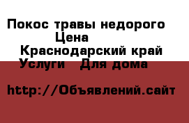 Покос травы недорого › Цена ­ 200 - Краснодарский край Услуги » Для дома   